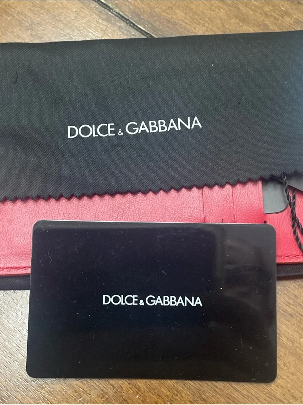 Dolce & Gabbana compact leather